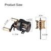 JOTOUCH Right Hand Metal Round Baitcasting Reel 11+1BB 6.2:1 High Speed Gear Ratio Saltwater Bait Cast Drum Fishing Reel Lure Fishing for Catfish, Musky, Bass, Pike(Ink Green) view 3