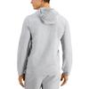 Alfani Mens Drawstring Heathered Hoodie Gray M view 2