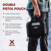 Vertx VTAC Double Pistol Case, Soft Gun Pouch Bag and Mag Holder, Ammo Tactical Gear Travel Accessories, Black (F1 VTX5710) view 4