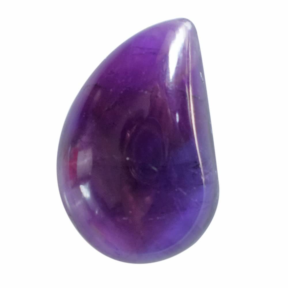 SilverO Natural Amethyst Oval Shape 32 CTW Faceted Cut Size 27x18x8 MM Pendant Jewelry Making Gemstone It Enhancing the immune system AG-14409