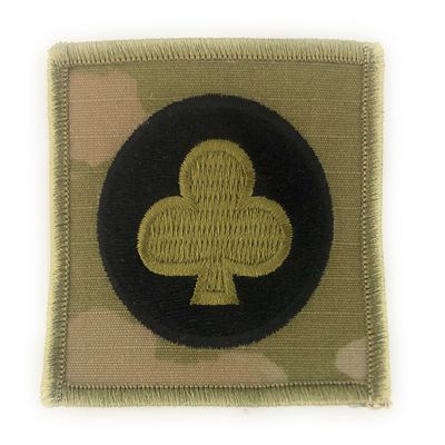 CLUB W/ROTC 2ND LT DOT OCP HELMET PATCH