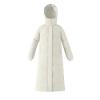 tuduoms Women's Long Maxi Puffer Winter Coat Side Split Warm Hooded Quilted Lightweight Down Jacket Padded Parkas Outerwear view 3