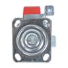 Poly Swivel With Brake 5x2 Red view 4