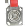 Poly Swivel With Brake 8x2 Red view 3