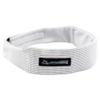 SweatHawg Double Absorbency Headband| Adjustable Sports Headband for Men & Women | Ultra-Wicking, Quick Drying and Cooling/Lightweight Sweat Control | Ideal for Work, Workouts, and Sports | White view 1