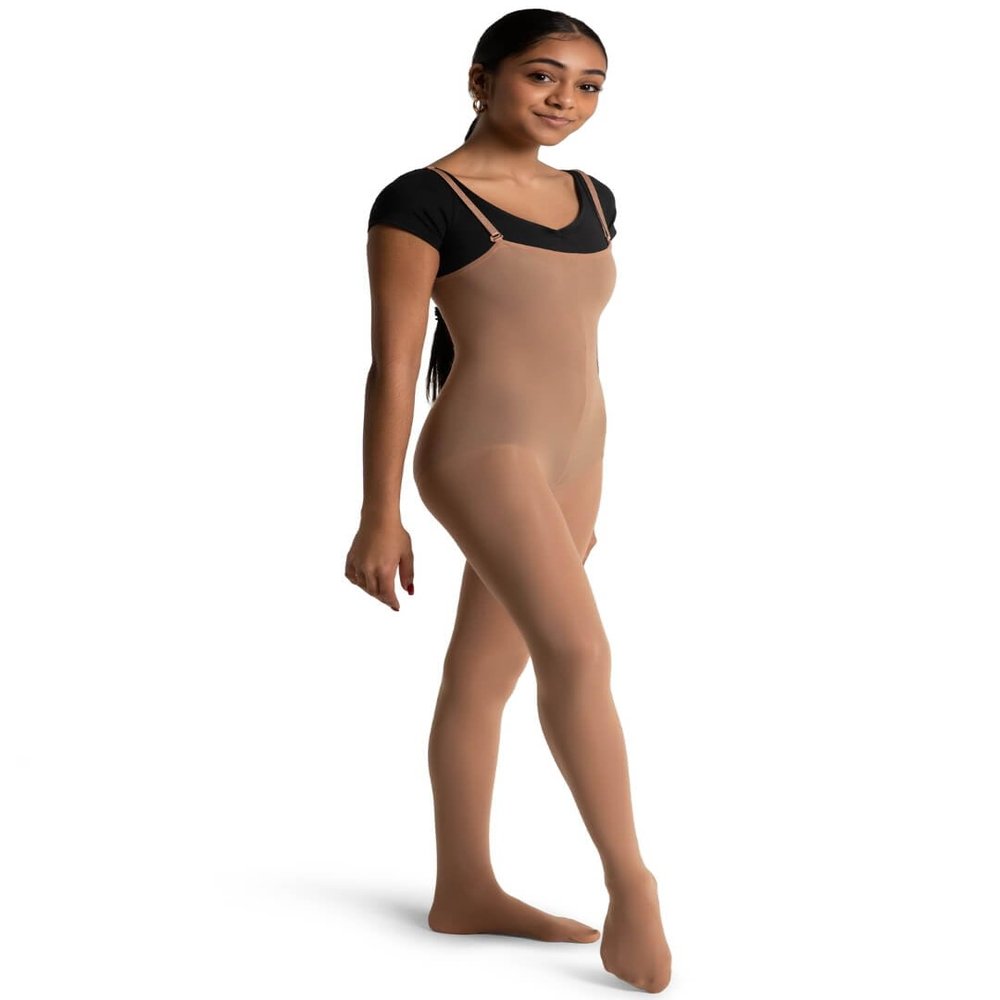 Capezio Convertible Body Tight, Light Suntan, 3X4X