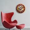 The Fan-Brand NCAA Minnesota Golden Gophers: Goldy: Gold - Bottle Cap Wall Clock - Sports Team Bar Sign Dcor - Home, Dorm, Garage, Office, Fan Cave view 3