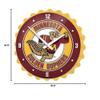 The Fan-Brand NCAA Minnesota Golden Gophers: Goldy: Gold - Bottle Cap Wall Clock - Sports Team Bar Sign Dcor - Home, Dorm, Garage, Office, Fan Cave view 4