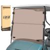 10L0L Tinted Golf Cart Windshield for EZGO TXT/Medalist Gas and Electric 1995-2013, Foldable Golf Cart Windscreen, Anti-UV and Impact Resistant view 1