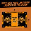 Titan Bags Professional Cornhole Launch Pitch Pads - Set of 2 Portable Professional Tossing Mats for Cornhole Games, Indoor Tournaments & Sports - (5' x 8') (Cornhole Boards Not Included) view 3