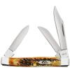 Case XX WR Pocket Knife Small Stockman 6.5 Bonestag Item #22309 (6.5333 SS) 2 5/8 inches Closed, Made In USA view 1
