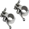 2Pieces Marine Boat Bimini Top Hinged Jaw Slide with Pin & Cam Clamp Quick Release, Stainless Steel 316 Boat Canopy Tube Clamp Fitting (Type:with Pin & Cam Clamp Quick Release, 7/8inch) view 1