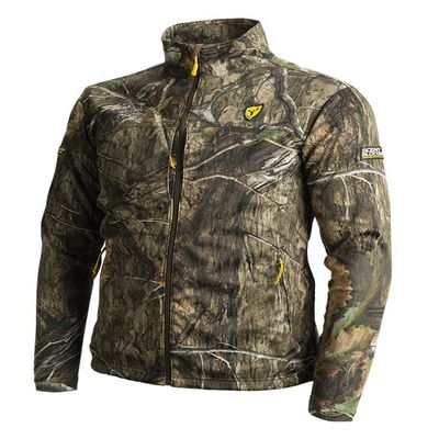 BLOCKER OUTDOORS Knockout Jacket, Lightweight Camo Hunting Gear for Men (Mossy Oak Country DNA, Medium)