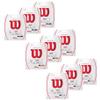 Wilson Revolve String 17 Gauge Black Polyester Tennis Racquet String in 4-Pack (4 Sets Per Order) - Spin Enhancing Snap-Back Properties view 1