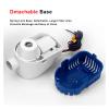 wrtgerht Mini Power Small Pump Portable Automatic Boat Bilge Pump 12V Boat Water Exhaust Pump 1100GPH Auto Submersible Electric Water Pumps view 4
