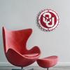 The Fan-Brand NCAA Oklahoma Sooners: OU - Bottle Cap Wall Clock - Sports Team Bar Sign Dcor - Home, Dorm, Garage, Office, Fan Cave view 3