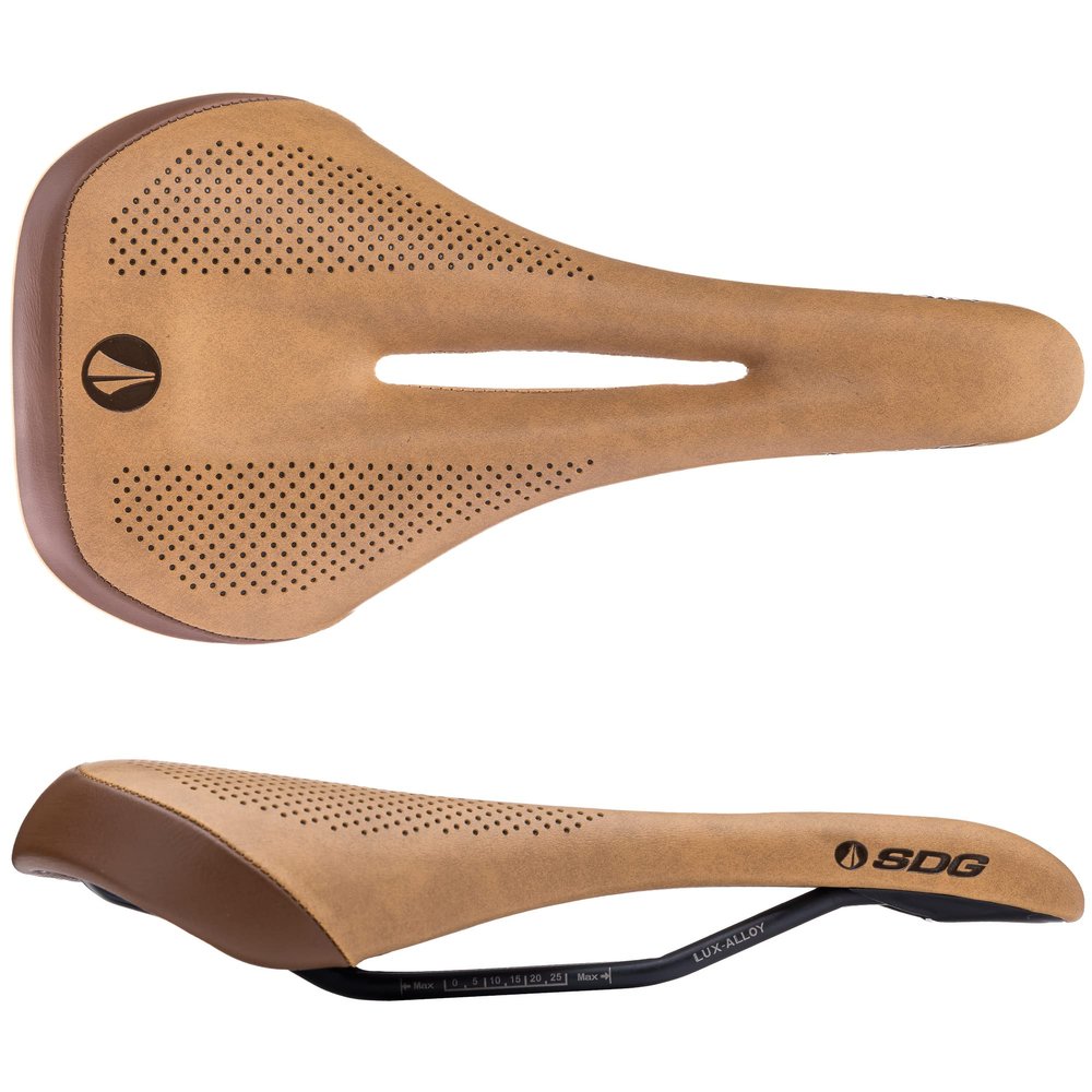 Allure 2.0 Womens LUX-Alloy Saddle Brown Leather/Black