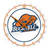 The Fan-Brand NCAA Bucknell Bisons - Bottle Cap Wall Clock - Sports Team Bar Sign Dcor - Home, Dorm, Garage, Office, Fan Cave view 1