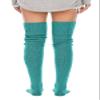 Leoparts Women's Cable Knitted Thigh High Boot Socks Extra Long Winter Stockings Over Knee Leg Warmers view 4