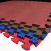 American Floor Mats - Interlocking Puzzle Exercise Gym Mats: Premium Foam Tiles: 5/8" Thick - 100-Pack (400 Sq Ft), Soft-Floor Navy Blue view 1