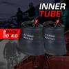 20x4 Inner Tube for Fat Tire Bicycles - Schrader Valve, Fits 20x3-20x4.5 Tires, Butyl Rubber & Metal Valve Cap Included - 2 Pack view 2