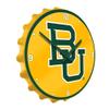 The Fan-Brand NCAA Baylor Bears - Bottle Cap Wall Clock - Sports Team Bar Sign Dcor - Home, Dorm, Garage, Office, Fan Cave view 2