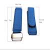 Hooxue 22mm/24mm Hook Loop Military Style band Adjustable-Length Velcro Nylon watch Strap Compatible with Panerai Bell & Ross watch (24mm, Blue) view 3