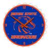 The Fan-Brand NCAA Boise State Broncos: Broncos - Bottle Cap Wall Clock - Sports Team Bar Sign Dcor - Home, Dorm, Garage, Office, Fan Cave view 1