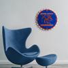 The Fan-Brand NCAA Boise State Broncos: Broncos - Bottle Cap Wall Clock - Sports Team Bar Sign Dcor - Home, Dorm, Garage, Office, Fan Cave view 3