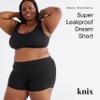 KNIX Super Leakproof Dream Short - Period Underwear for Women - Machine Washable, Reusable - Black, Small (3 Pack) view 2