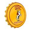The Fan-Brand NCAA USC Trojans: Trojan - Bottle Cap Wall Sign - Football, Basketball & Baseball Wall Decor - College Sports Dcor for Home, Office, Game Room, Fan Cave & Garage - USA Made view 2