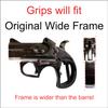 Finished Zebrawood Extended Bond Arms Derringer Grips (Original Wide Frame) view 2