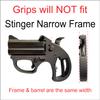 Finished Zebrawood Extended Bond Arms Derringer Grips (Original Wide Frame) view 3