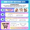 Warriors & Scholars W&S Matching Underwear for Couples - Couples Matching Undies, Paris, Boxer Briefs, Small view 4