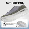 KWUKOTY Orthopedic Walking Diabetic Shoes Wide Toe Box Running Sneakers Lightweight Comfortable Shoes for Men and Women Grey view 4
