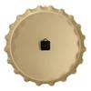The Fan-Brand NCAA Navy Midshipmen: Bill The Goat - Bottle Cap Wall Clock - Sports Team Bar Sign Dcor - Home, Dorm, Garage, Office, Fan Cave view 4