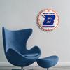 The Fan-Brand NCAA Boise State Broncos: B Logo - Bottle Cap Wall Clock - Sports Team Bar Sign Dcor - Home, Dorm, Garage, Office, Fan Cave view 3