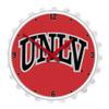 The Fan-Brand NCAA UNLV Rebels: Red - Bottle Cap Wall Clock - Sports Team Bar Sign Dcor - Home, Dorm, Garage, Office, Fan Cave view 1