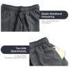 Akkad Kuti Men Rainbow Reflective Shorts Night Glow Fluorescent Jogger Casual Running Pockets Shorts with Drawstring(Rainbow Shorts,S) view 4