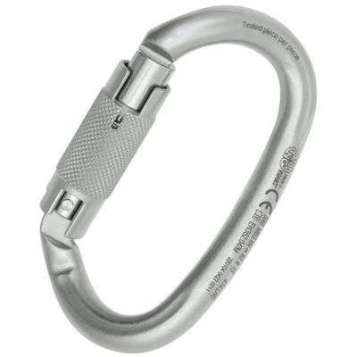 Kong Italy - Ovalone DNA Auto Lock Carabiner - Lunar White