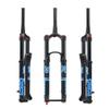 HSQMA DH Bike Air Fork 26/27.5/29 Inch Downhill Mountain Bike Suspension Fork Travel 140mm Rebound Adjust Tapered Front Fork Thru Axle Manual Lockout view 1