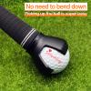 SisterAling 3-Prong Golf Ball Retriever Grabber Pick Up,Back Saver Claw Put On Putter Grip,Suction Cup Ball Grabber,Sucker for Golf Screws Tool view 3