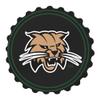 The Fan-Brand NCAA Ohio Bobcats: Bobcat - Bottle Cap Wall Sign - Football, Basketball & Baseball Wall Decor - College Sports Dcor for Home, Office, Game Room, Fan Cave & Garage - USA Made view 1