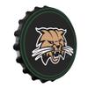 The Fan-Brand NCAA Ohio Bobcats: Bobcat - Bottle Cap Wall Sign - Football, Basketball & Baseball Wall Decor - College Sports Dcor for Home, Office, Game Room, Fan Cave & Garage - USA Made view 2