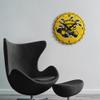 The Fan-Brand NCAA Wichita State Shockers: WuShock - Bottle Cap Wall Clock - Sports Team Bar Sign Dcor - Home, Dorm, Garage, Office, Fan Cave view 3