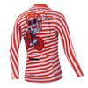 Uriah Men's Cycling Jersey Thermal Fleece Long Sleeve Reflective with Rear Zippered Bag Bag Cheer Race Size XXL view 2