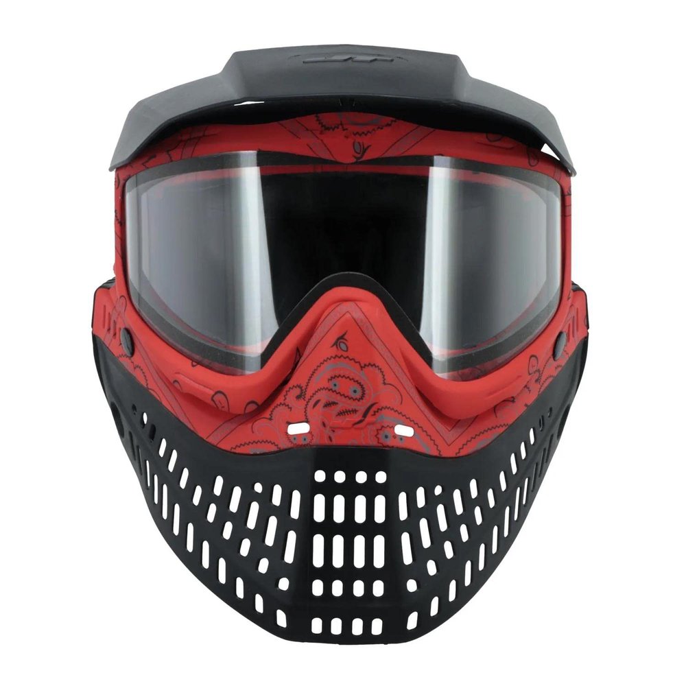 JT Proflex Goggles LE Bandana Red w/ Clear and Smoke Lens