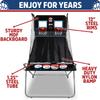 Pop-A-Shot Official Dual Shot Sport Arcade Basketball Game (Black and Blue) view 3