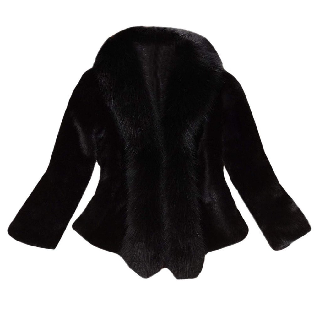tuduoms Women's Faux Fur Fluffy Coat Luxury Shrug Cardigan Warm Fuzzy Cropped Jackets Fashion Winter Parka Long Shawl Cloak