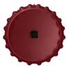 The Fan-Brand NCAA Mississippi State Bulldogs: Maroon - Bottle Cap Wall Clock - Sports Team Bar Sign Dcor - Home, Dorm, Garage, Office, Fan Cave view 4